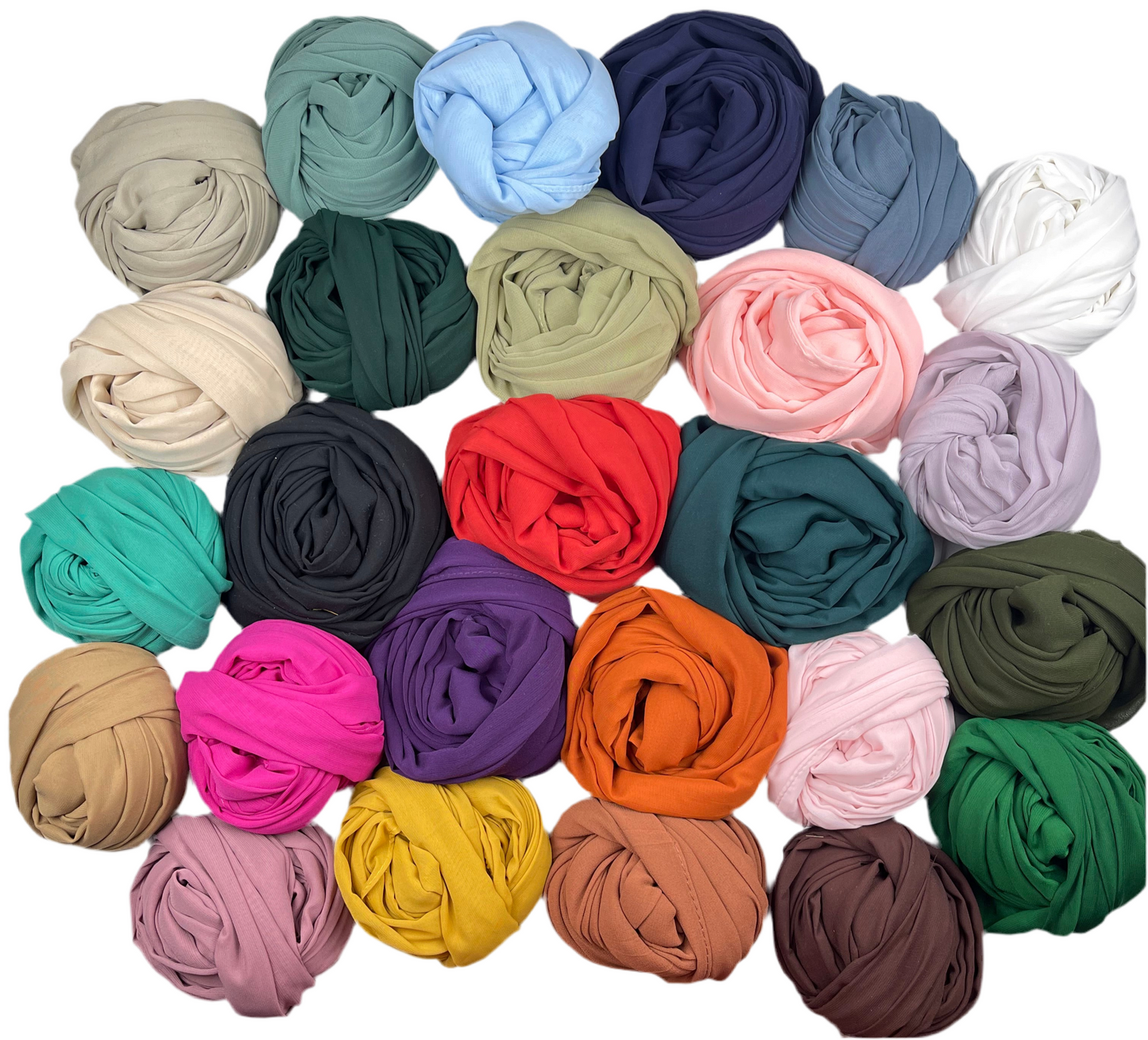 Chiffon hijab - Beige