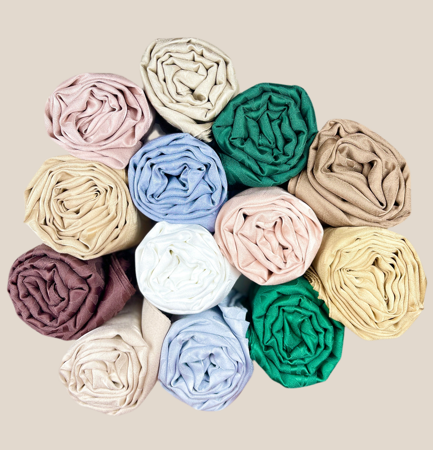 Komfort hijab - Lys Grå