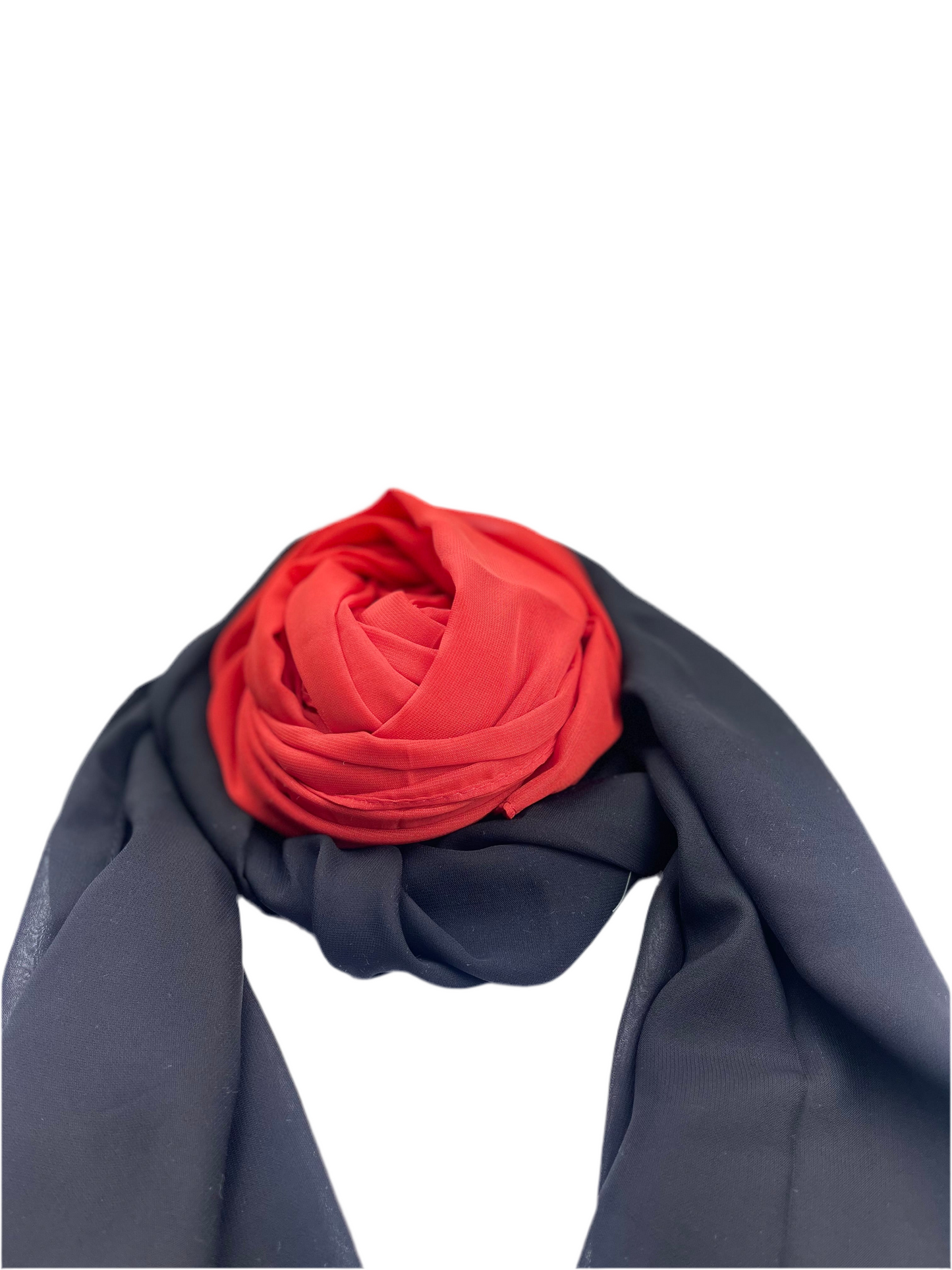 Chiffon hijab - Svart