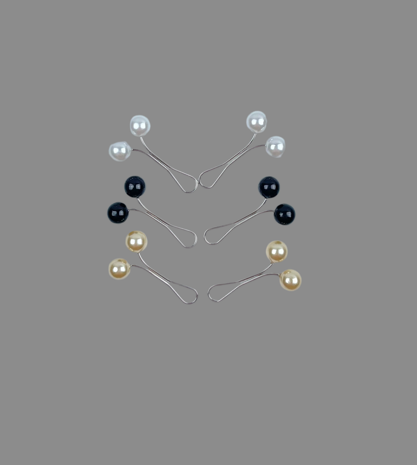 Tyrkisk hijaab nål - Hvit