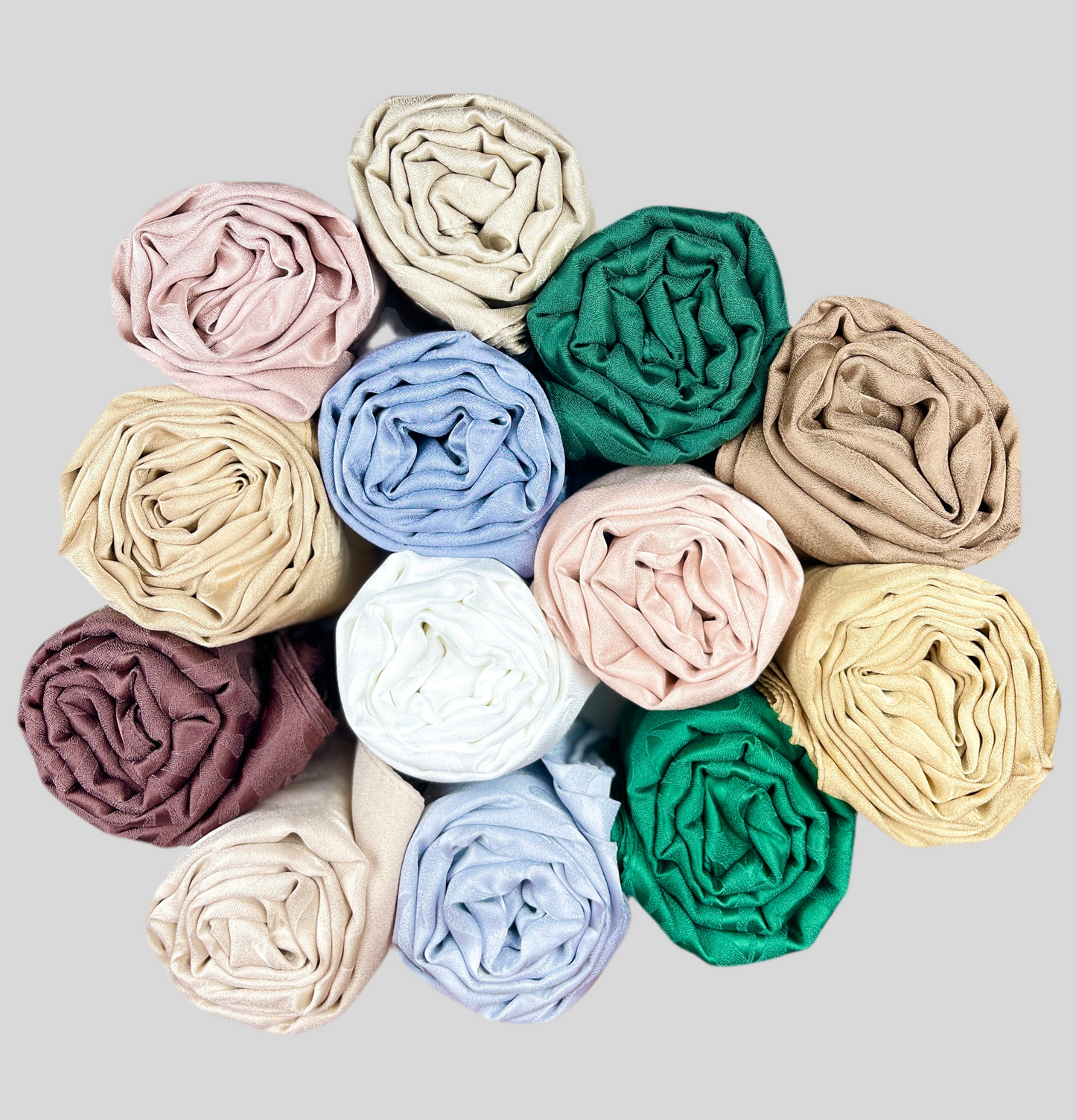 Komfort hijab - Krem/offwhite