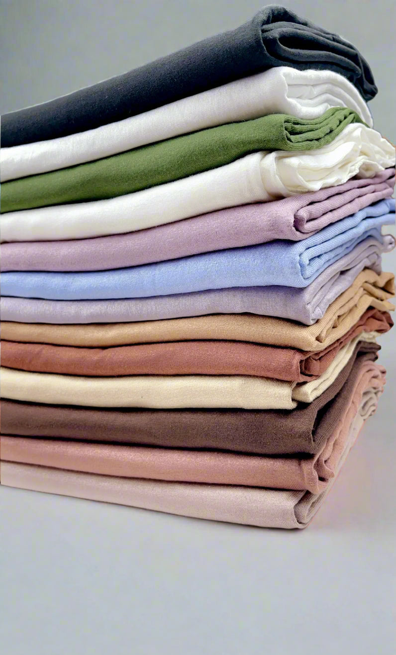 Premium Jersey Hijab - Gressgrønn