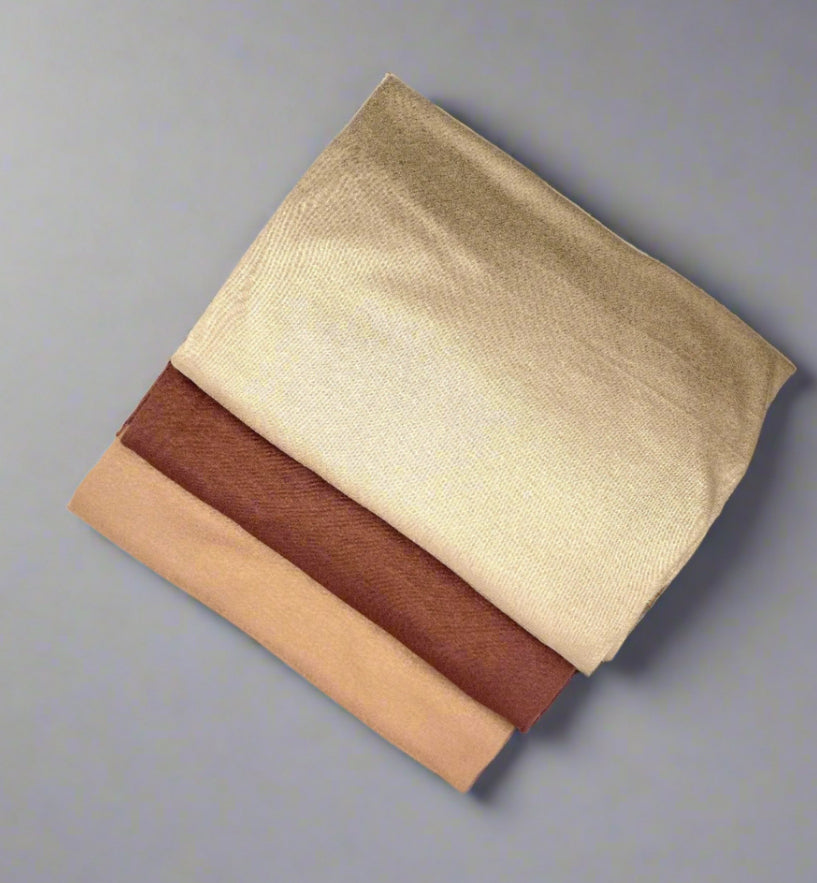 Premium Jersey Hijab - Brunt sukker