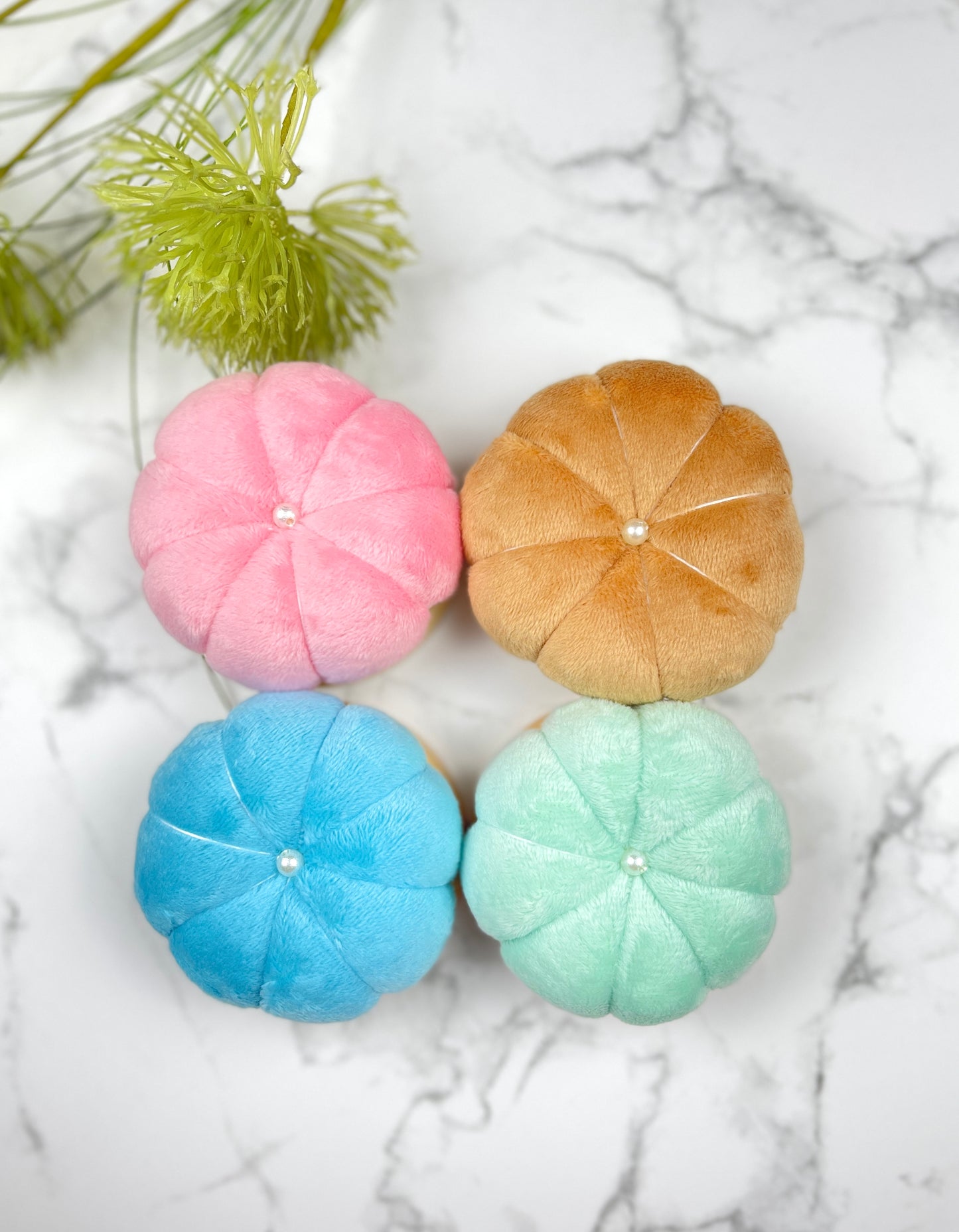 Pumpkin Nålpute - Turkis