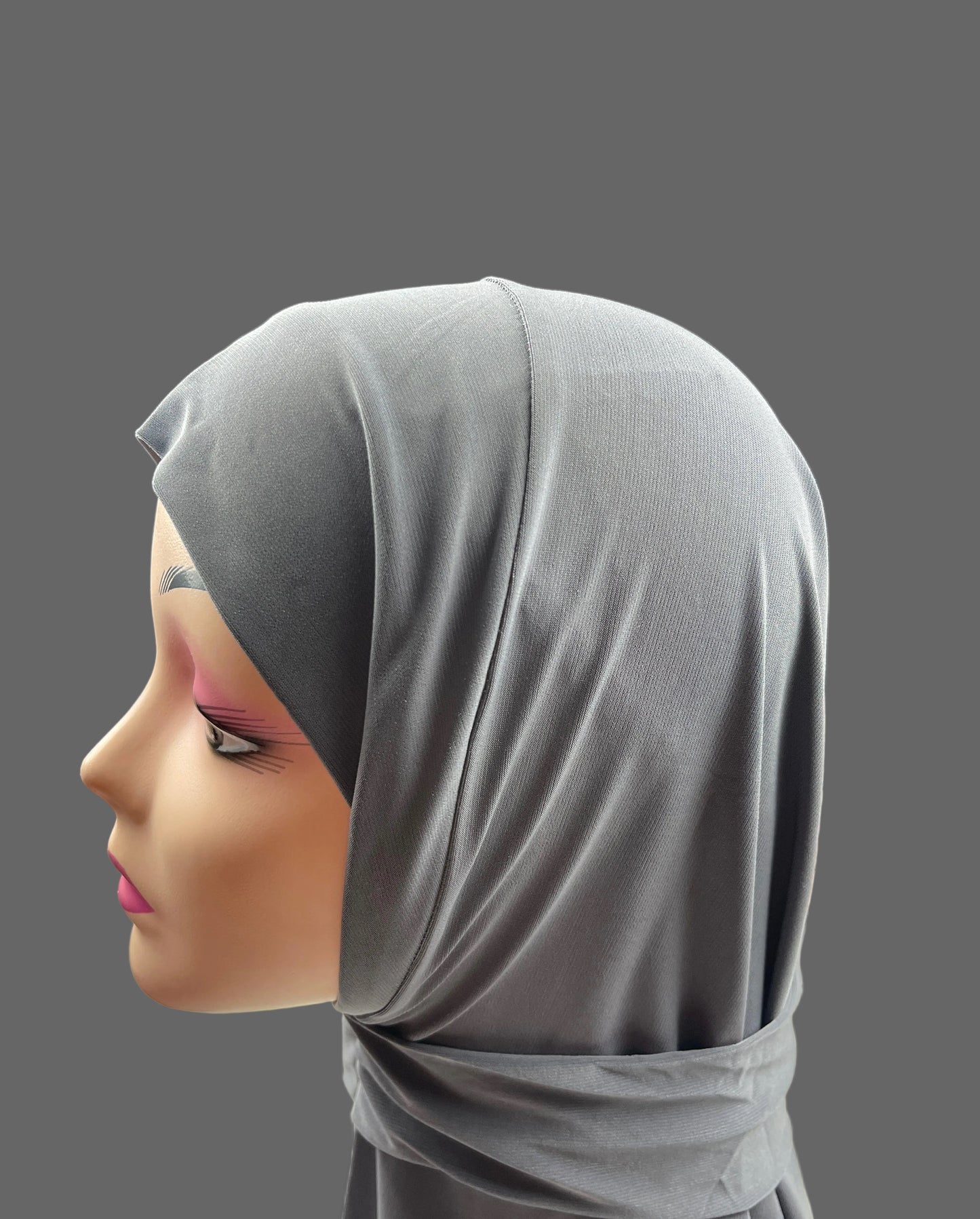 Instant Lycra Hijab- Brunt sukker
