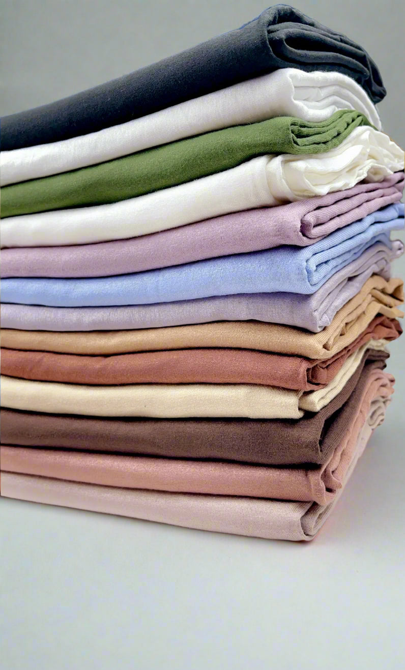 Premium Jersey Hijab - svart