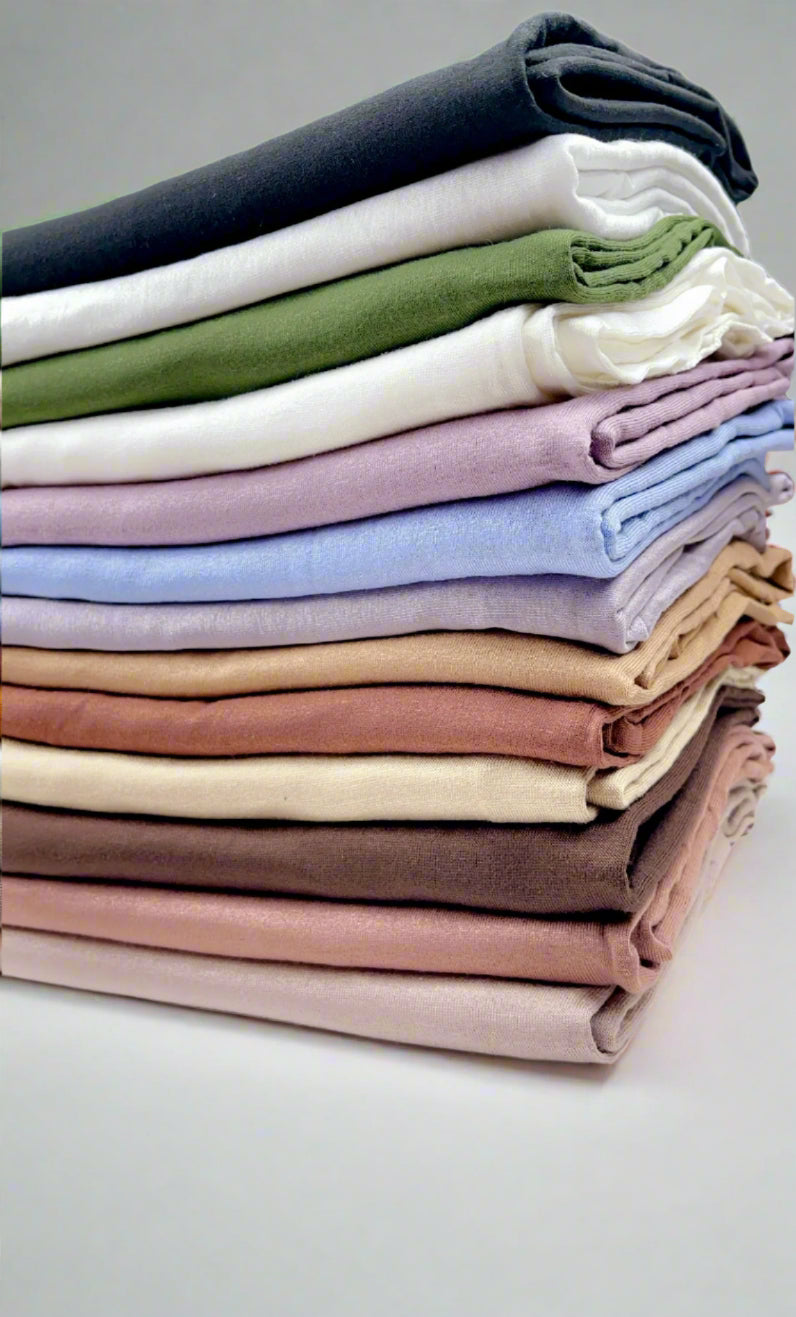 Premium Jersey Hijab - Hvit