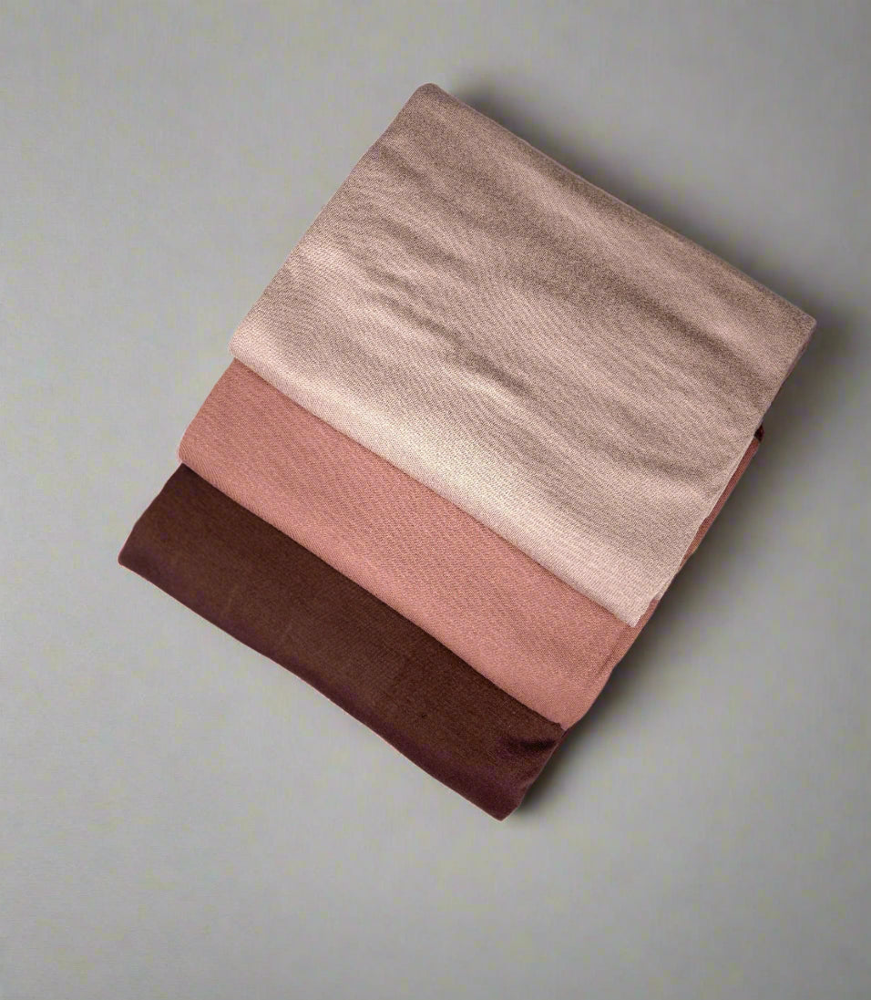 Premium Jersey Hijab - Mørkebrun